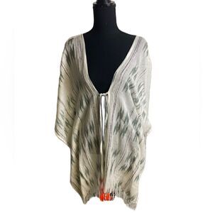 #315 ELAN Open Tie Front Swimsuit Coverup
